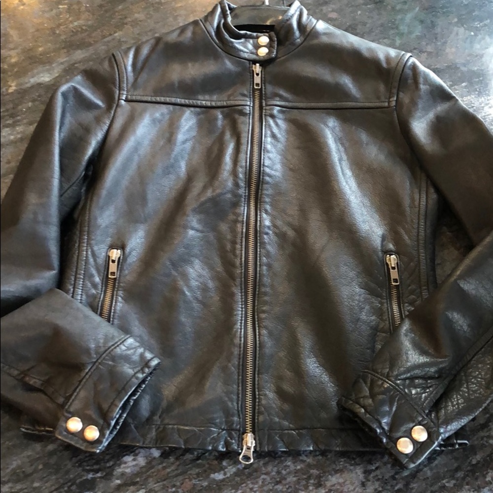 Women’s Lucky Brand leather jacket